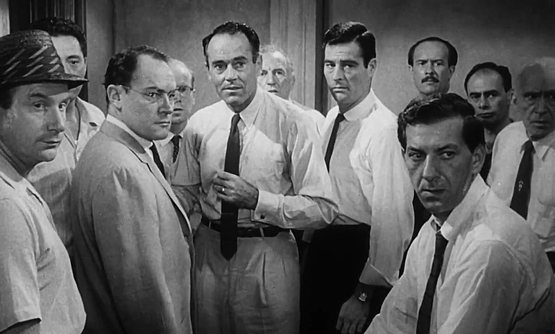 Scene from "12 Angry Men" by Sidney Lumet